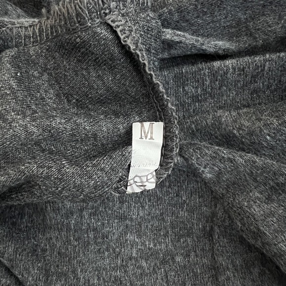 Women's Casual Soft Long Sleeves Off Shoulder Knot Side Twist Blouse Pullover M - Picture 12 of 16